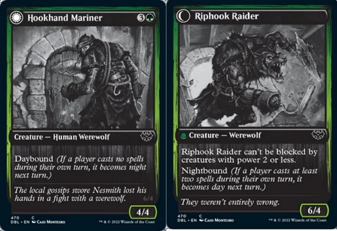 Hookhand Mariner // Riphook Raider - Innistrad: Double Feature #470 MTG Magic Th - Image 1 of 1