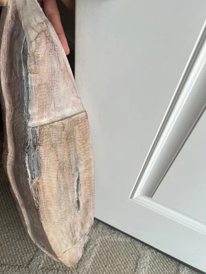 Antique Wood /Hand Carved Bowl/Farmhouse Decor/Rustic Kitchen - Image 1 of 4