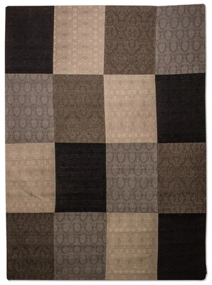 Morgenland Patchwork Teppich - 340 x 240 cm - mehrfarbig - Bild 1 von 4