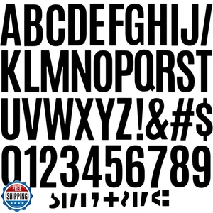 220 Pcs 6 Inch Large Bulletin Board Letters for Classroom,6" Big Font Letter  - Picture 1 of 5