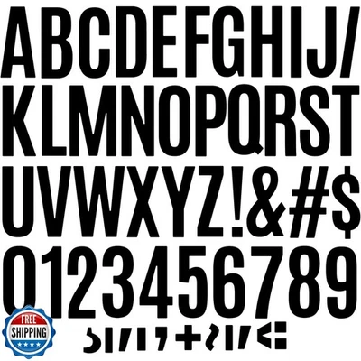 220 Pcs 6 Inch Large Bulletin Board Letters for Classroom,6" Big Font Letter  - Image 1 of 4