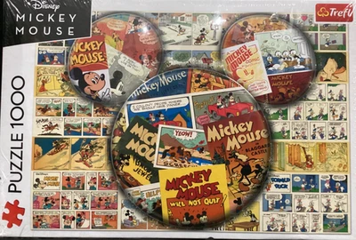 Trefl 1000 pc Disney: Comic Mickey Mouse 2025 jigsaw puzzle HTF NIB - Image 1 of 2