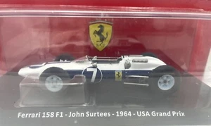 NEW VERY RARE 1:24 FERRARI 158 F1 John Surtees 1964 NART IXO +BOX no Minichamps - Foto 1 di 16