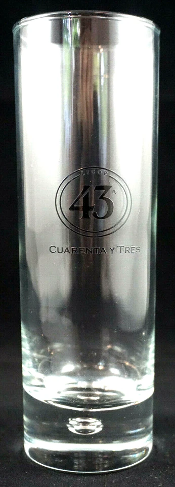 Licor 43 Longdrinkglas Cuaranta y tres Likör 43 Luftblase im Boden 0,23l Bar NEU - Bild 1 von 1