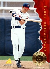 1995 Pinnacle Baseball Card #167 McKay Christensen Rookie