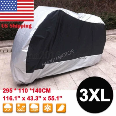 Cubierta de motocicleta 3XL para Yamaha V-Star 650 950 1100 1300 Classic Stryker Foto 1 de 4