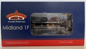 Bachmann 31-430, Midland Clase 1F, 0-6-0, DCC Listo, LMS Negro, Calibre 00 '1725' - Imagen 1 de 15