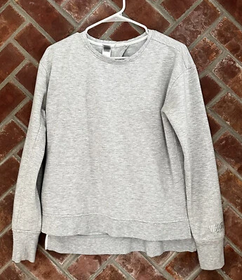 VS Victoria Secret Sudadera Deportiva Mujer S Gris Cerradura Espalda Abierta Pullover Foto 1 de 4