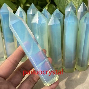 2.2LB Wholesale Opalite Obelisk Quartz Crystal Point Obelisk Reiki Healing 11PCS - Picture 1 of 12