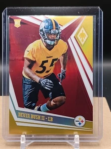 Panini Phoenix Devin Bush II 2019 #165 rojo/299 Steelers - Imagen 1 de 2