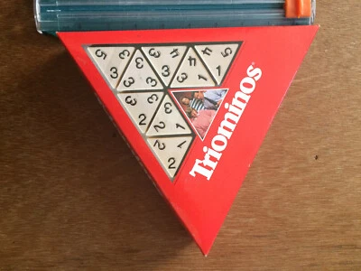 VINTAGE Triominoes Tile Board Game Classic Family Strategy Goliath COMPLETE 6+ - Image 1 of 4