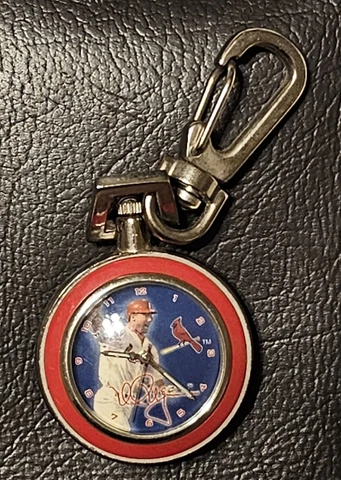 Mark McGwire Pocket Watch Collectible After He Beat Hank Aaron's Record Cover