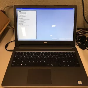 Dell Inspiron 5559 15.6" Intel i5-6200U 2.30GHz 8GB No HDD/OS AS IS SILVER - Picture 1 of 11