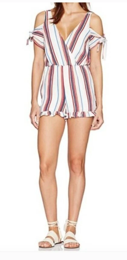 LUCCA COUTURE - Romper - Ruffle Hem - Size XS - Cocktail - Baby Shower - Wedding - Image 1 of 2