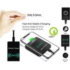 1X For Android Type C USB Wireless Charger Receiver Fast Patch Adaptor H0U3