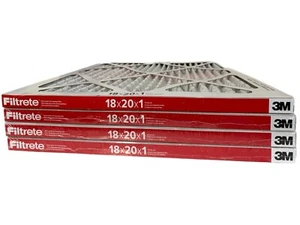 Filtrete 18" x 20" x 1" Air Filter MPR 1000 MERV 11 Allergen 4-Pack NEW OPEN BOX - Picture 1 of 4