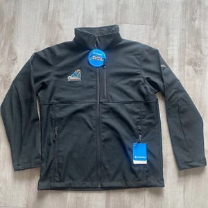 Columbia Ascender Black Softshell Jacket Mens Size Large - Coastal Carolina - Picture 1 of 12