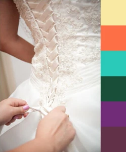 Cintas de colores satinadas de repuesto con cordones para corsé de boda 1,5 cm x 3,5 m - Imagen 1 de 31