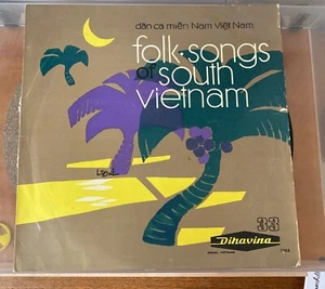 Seltene Volkslieder Südvietnams Dihavina Vinyl Schallplatte - Bild 1 von 6