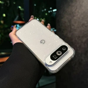 Glitter Bling For Google Pixel 9 Pro XL 8A 7A Shockproof Transparent Case Cover - Bild 1 von 12