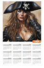 2024 Collectible Sexy Female Pirate Art Photographic Calendar RB26