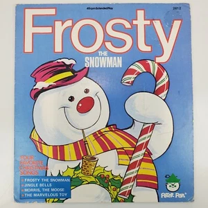 Vintage Frosty the Snowman Peter Pan 2612 w/Sleeve 4 Song Christmas 45 Record - Picture 1 of 6