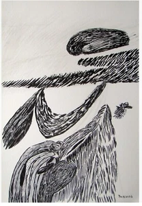 Louise Bourgeois - seltene, originale Lithographie 1985 , Sehr guter Zustand - Bild 1 von 2