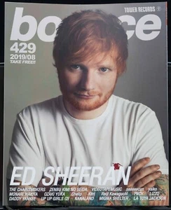 ED SHEERAN - CHAINSMOKERS Covered Japanese Tower Record Shop Magazine bounce - Picture 1 of 11