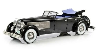 1937 Duesenberg SJ Town Car by Rollson model in 1:18 scale by Esval Models - Image 1 of 4