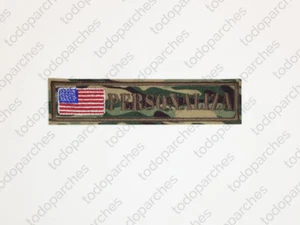 Parche bordado NAME TAPE MIMETIC USA Verde - Imagen 1 de 1