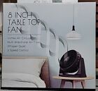 Internet  8 Inch Table Top Vortex Fan Air-Circulator Fan w/3 Speed Control
