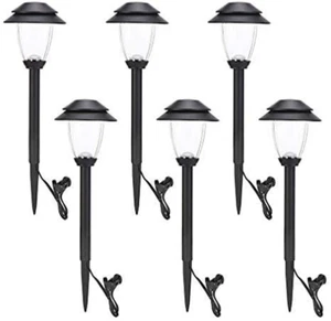 HECARIM 6 Pack Low Voltage Pathway Lights - Waterproof Outdoor Landscape Lightin - Picture 1 of 12