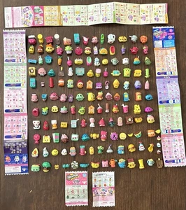 Großes Konvolut 148 Shopkins Figuren verschiedene Jahreszeiten inklusive Tasche  - Bild 1 von 10