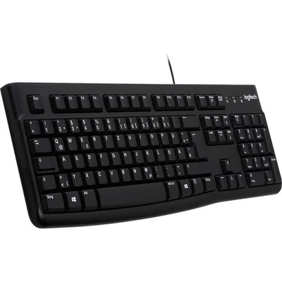 Logitech Keyboard K120 Business USB Tastatur Deutsch, QWERTZ Schwarz - Bild 1 von 4