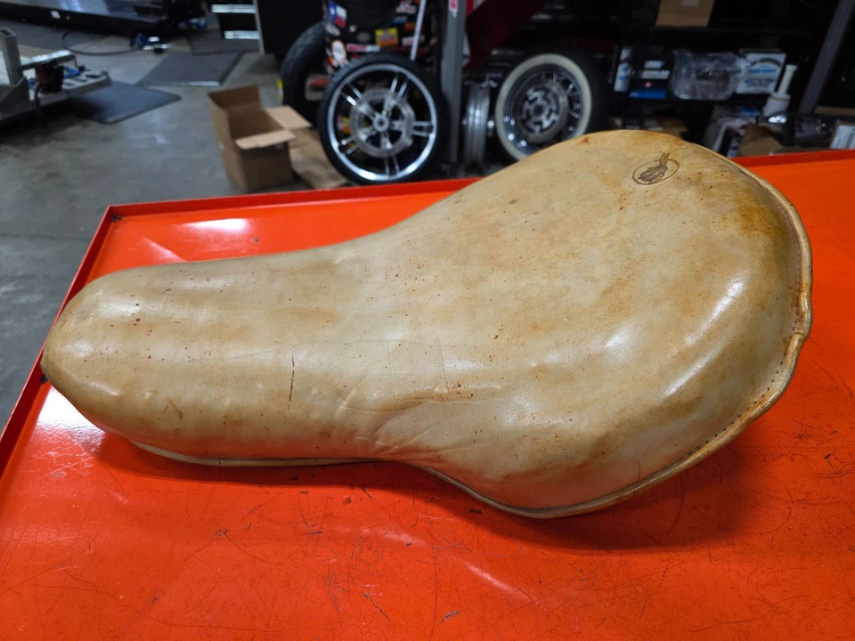 Indian Chief Four 1934-39 Harley Knucklehead Flathead Buddy Seat ÚNICO  Foto 1 de 4