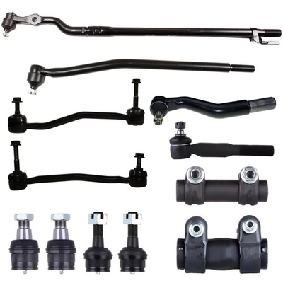12x Front Lower Ball Joints Sway Bar Tie Rod For 2000 2002 Ford F-350 Super Duty - Image 1 of 4
