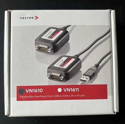 VECTOR VN1610 Flexible and Fast Access to CAN, CAN FD, CAN XL and LIN Networks - Image 1 of 2