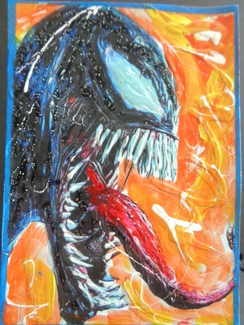 Arte abstracto ATC ACEO - VENOM Foto 1 de 1