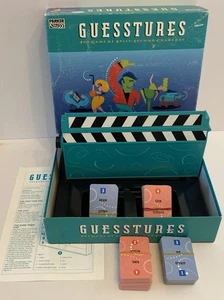 Vintage 1991 Guesstures Board Game : The Game of Split Second Charades - Parker - Picture 1 of 9