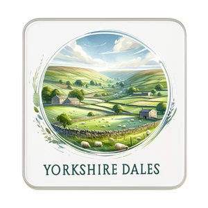 Yorkshire Dales Nationalpark, England UK Kühlschrankmagnet | Reise Souvenir - Bild 1 von 5