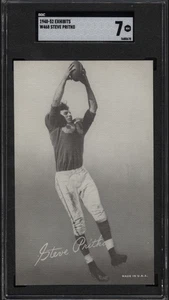 1948 W468 Exhibits Football STEVE PRITKO (SP) Boston Yankees SGC NM 7 - Picture 1 of 2