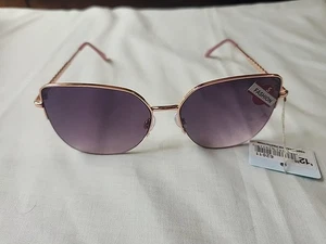Piranha Womens Fashion Sunglasses Style # 62011 Purple Braided Temple Butterfly - Picture 1 of 5