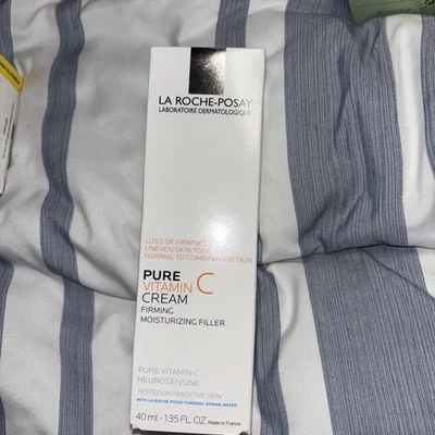 La Roche-Posay Pure Vitamin C Cream Firming Moisturizing Filler for Face 1.35oz - Image 1 of 4