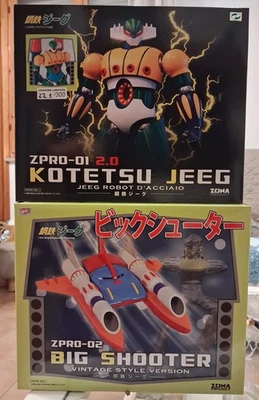 JEEG ROBOT ZPRO-01 2.0 - BIG SHOOTER ZPRO-02 VERS. VINTAGE - Immagine 1 di 4