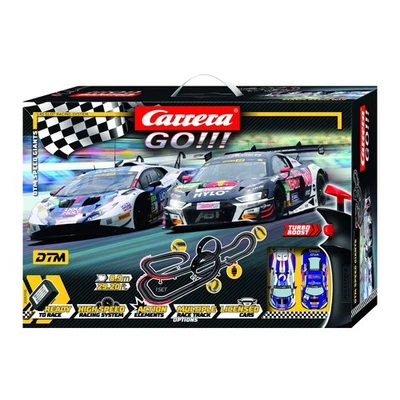 Carrera GO!!! DTM Speed Giants 1:43 Slot Car Racing Set - image 1 of 4