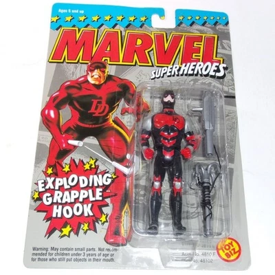 Daredevil 1994 * Figura de acción ToyBiz * Gancho de agarre * Superhéroes de Marvel Foto 1 de 4