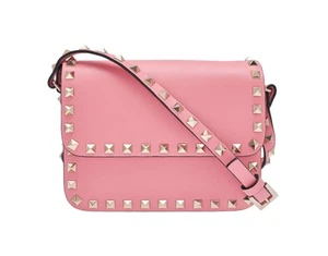 Valentino Garavani Rock Stud Cross Body Bag in Pink - Picture 1 of 7