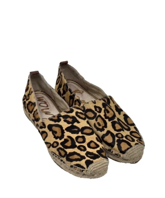 Zapato sin cordones Sam Edelman KHOLE para mujer multicolor animal estampado piel talla 8 M Foto 1 de 4