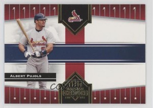 2005 Donruss Champions Albert Pujols #276