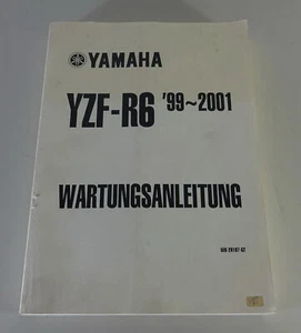 Manual de Taller/Taller Manual Yamaha Yzf-R6 Von 1999-2001 - Imagen 1 de 1